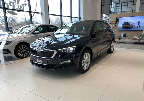 Skoda Scala cena 110600 przebieg: 1, rok produkcji 2024 z Zagórów małe 254